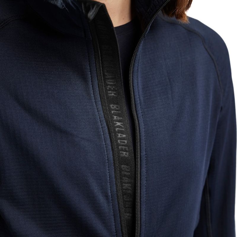 Women's slim fit fleece jacket outlet